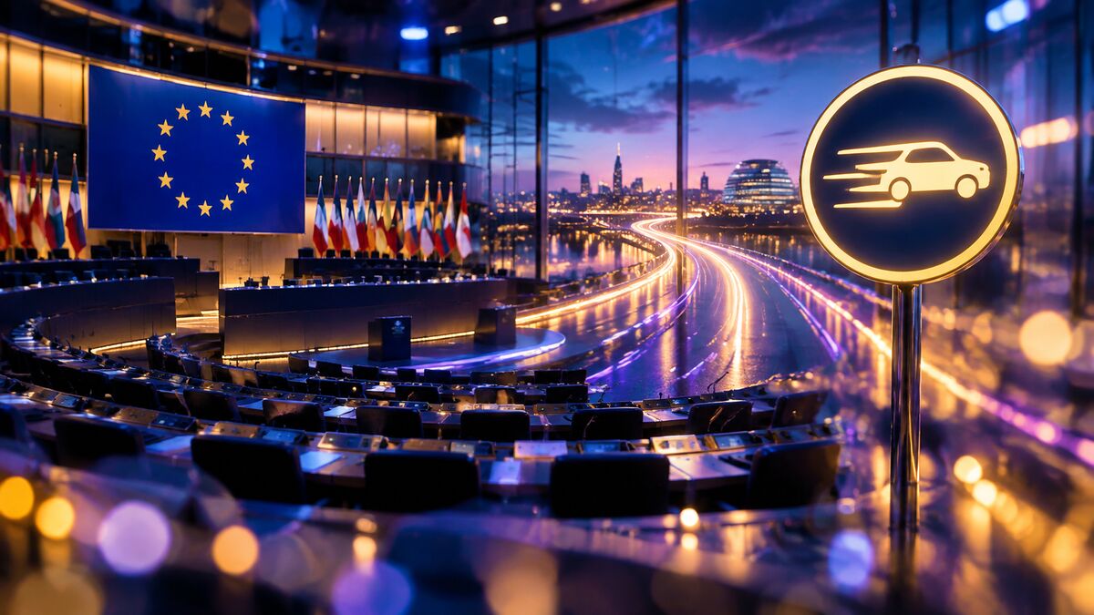 AI-generated illustration: Hot update: Europe puts “pace the frontier” on its political agenda