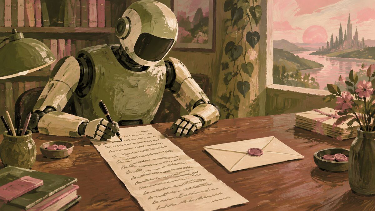 AI-generated illustration: When an AI writes instructions to its future self